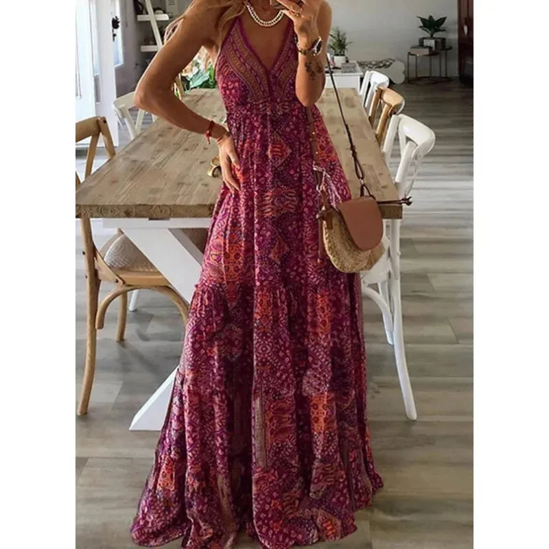 Adelaide - Graceful Maxi Summer Dress for Women