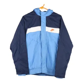 Age 14-16 Nike Jacket - XL Blue Nylon