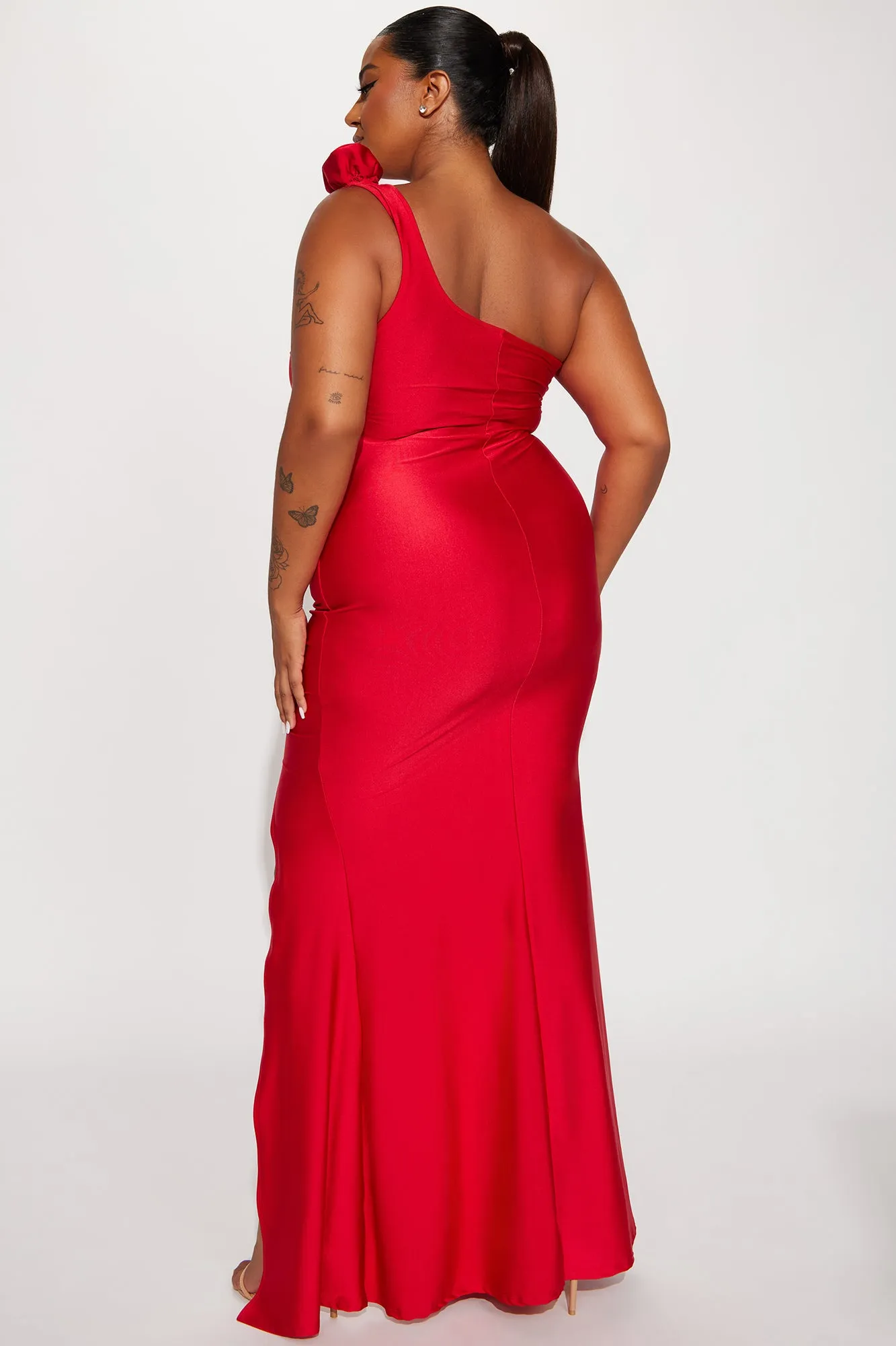 Alexandria Maxi Dress - Red