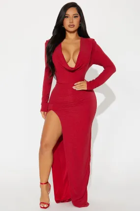 Always Winning Maxi Dress - Red