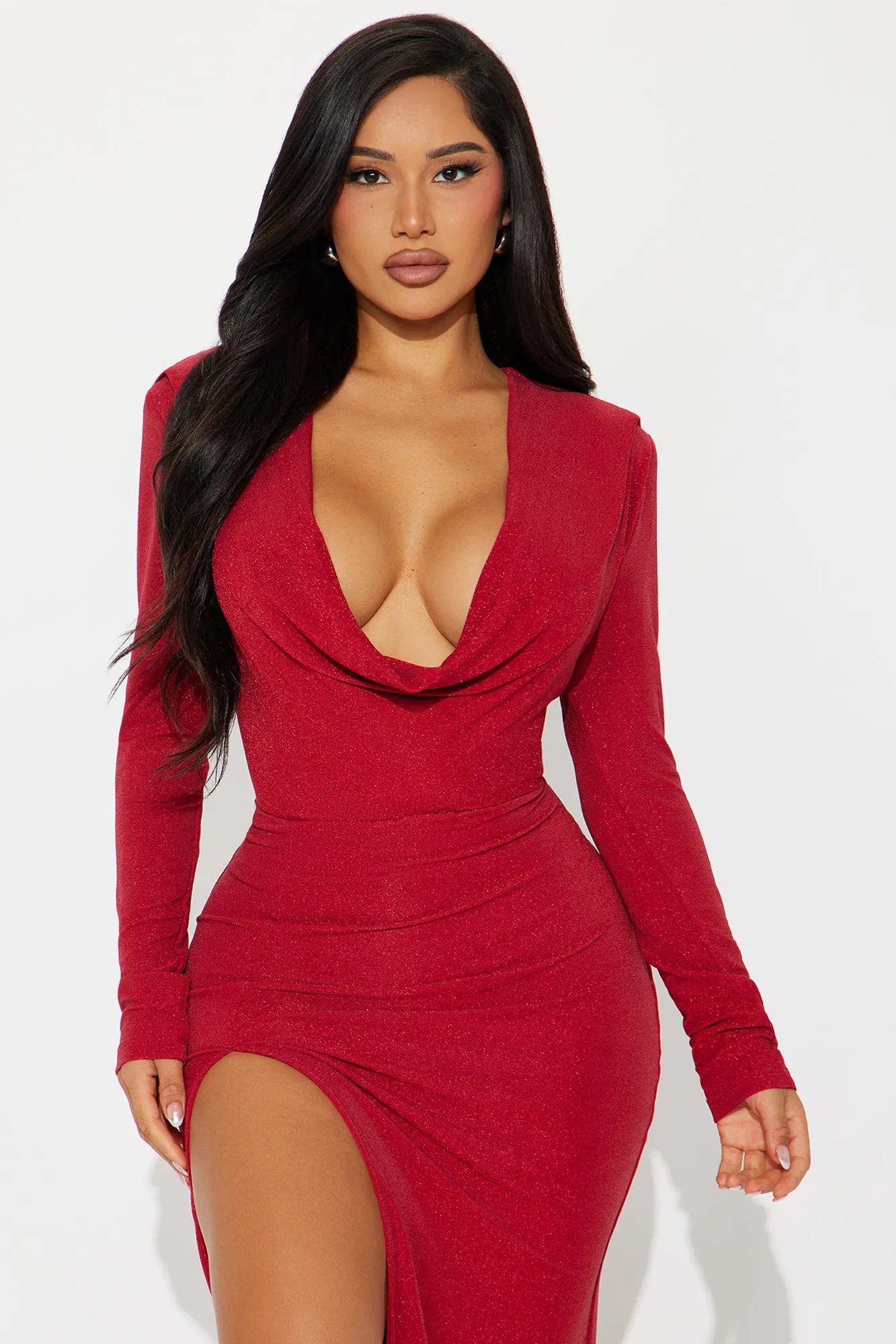 Always Winning Maxi Dress - Red