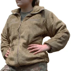 Army Fleece Jacket USGI Gen III Coyote Brown - Used