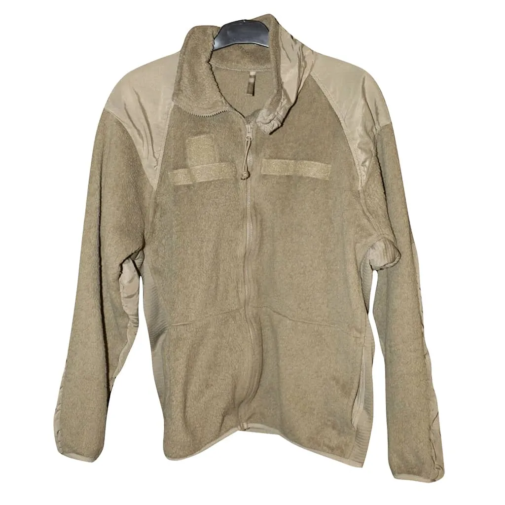 Army Fleece Jacket USGI Gen III Coyote Brown - Used