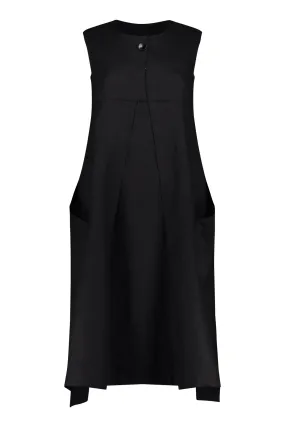 Atenea Sleeveless Linen Wrap Dress