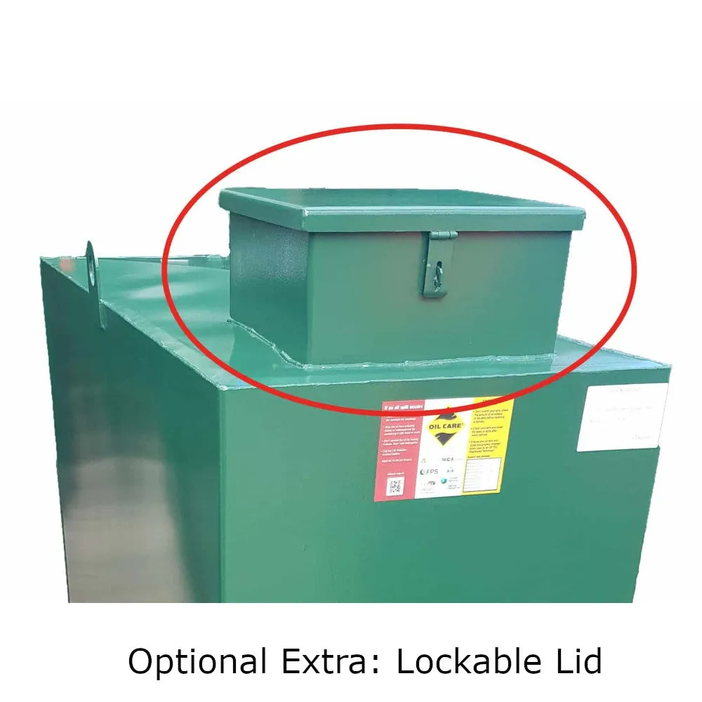 Atlantis 2700 Litre Steel Bunded Oil Tank