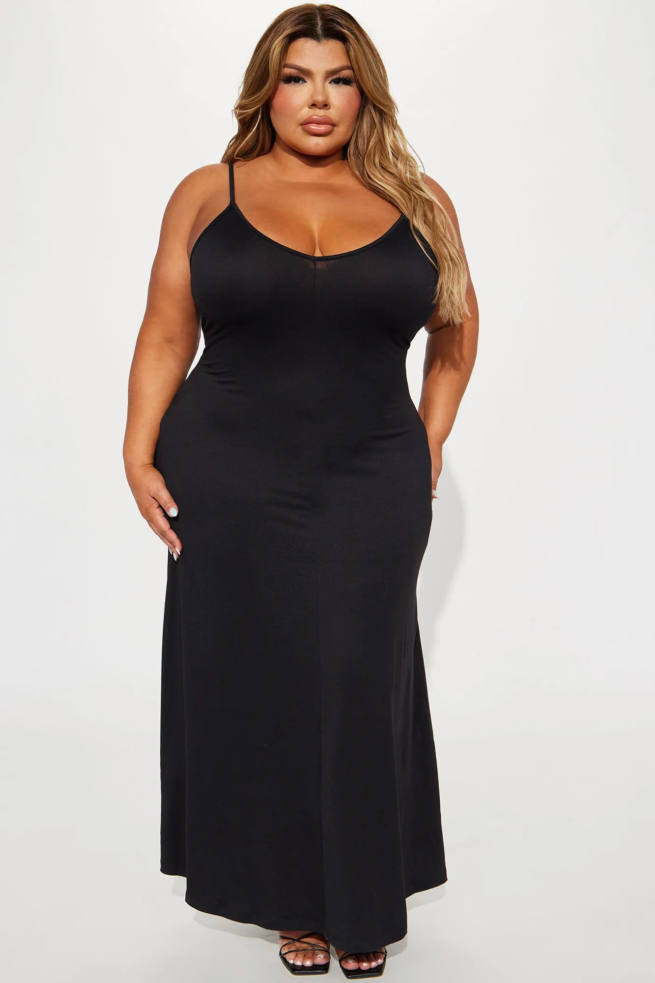 Beachy Gal Maxi Dress - Black