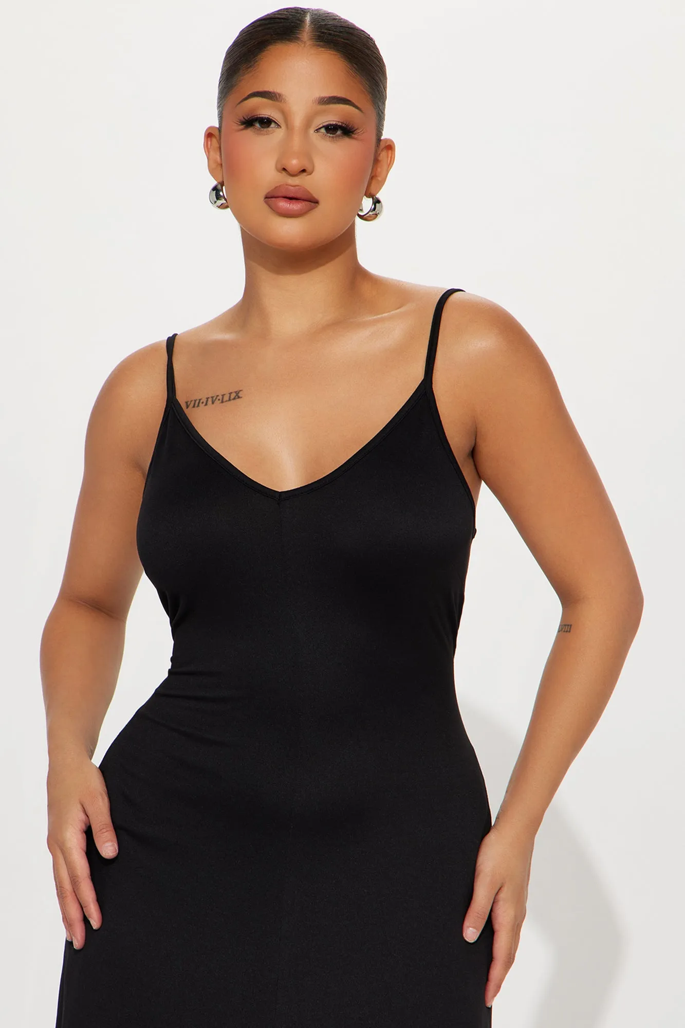 Beachy Gal Maxi Dress - Black