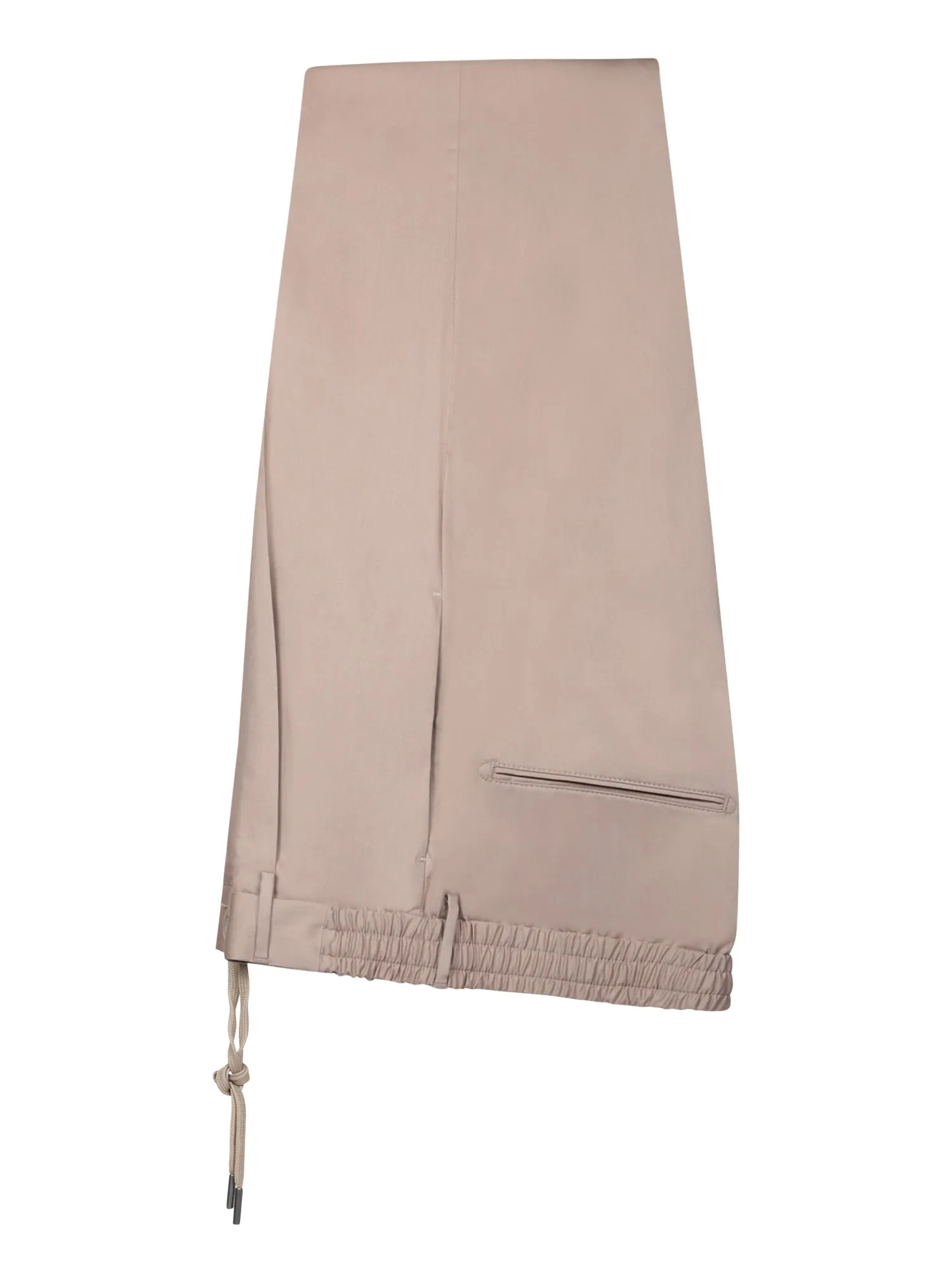 Beige Cotton Suit
