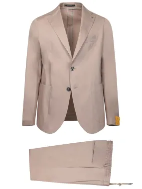 Beige Cotton Suit