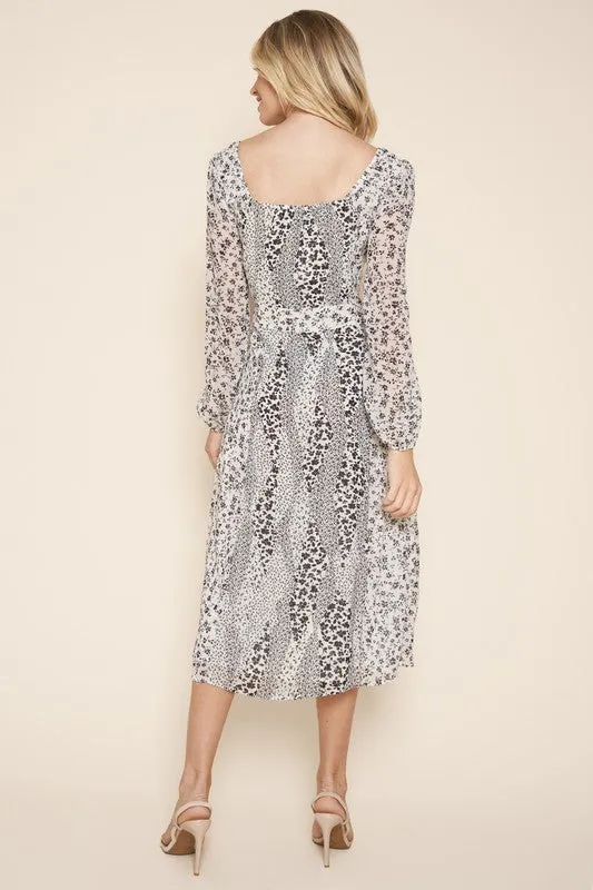 Bellini Floral Midi Dress