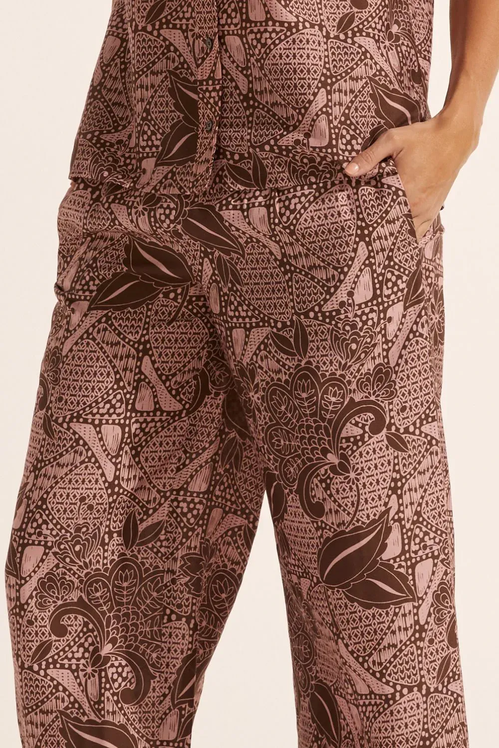 Breeze pants  -  Cocoa Batik