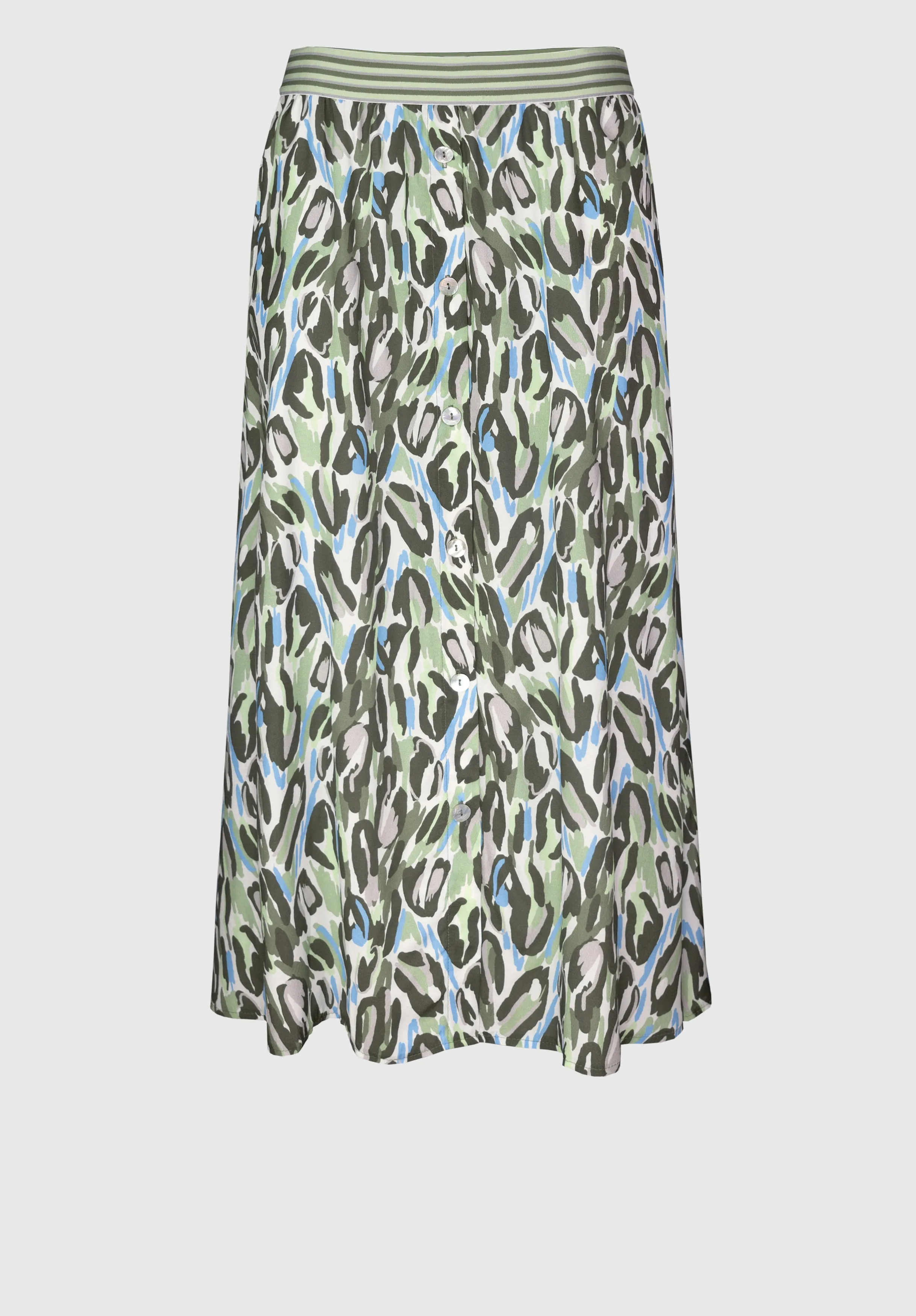Button Through Skirt - Kina
