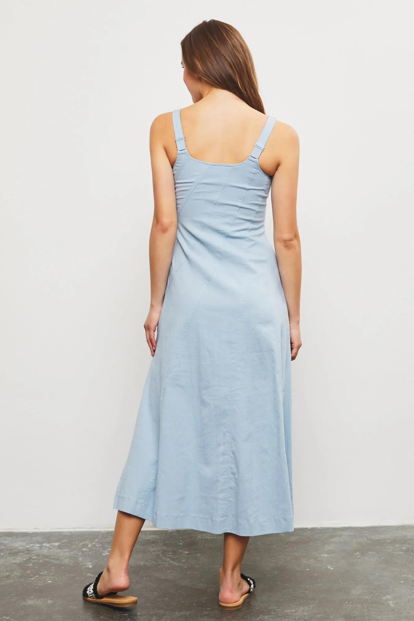 Chambray Maxi Dress