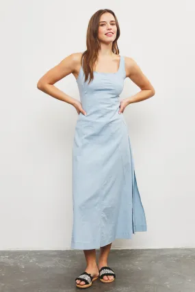 Chambray Maxi Dress