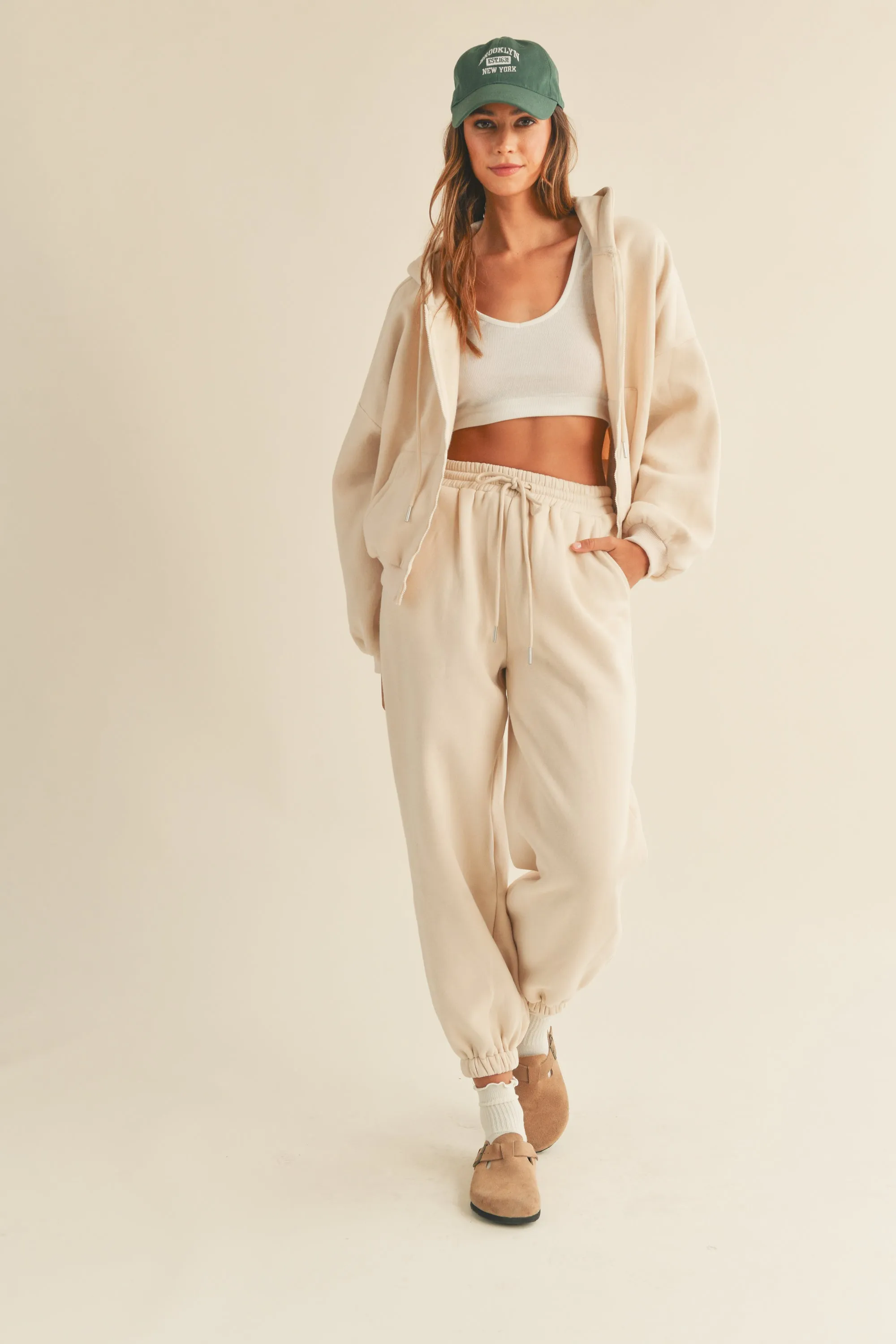 DELILAH HOODED JACKET AND PANTS SET