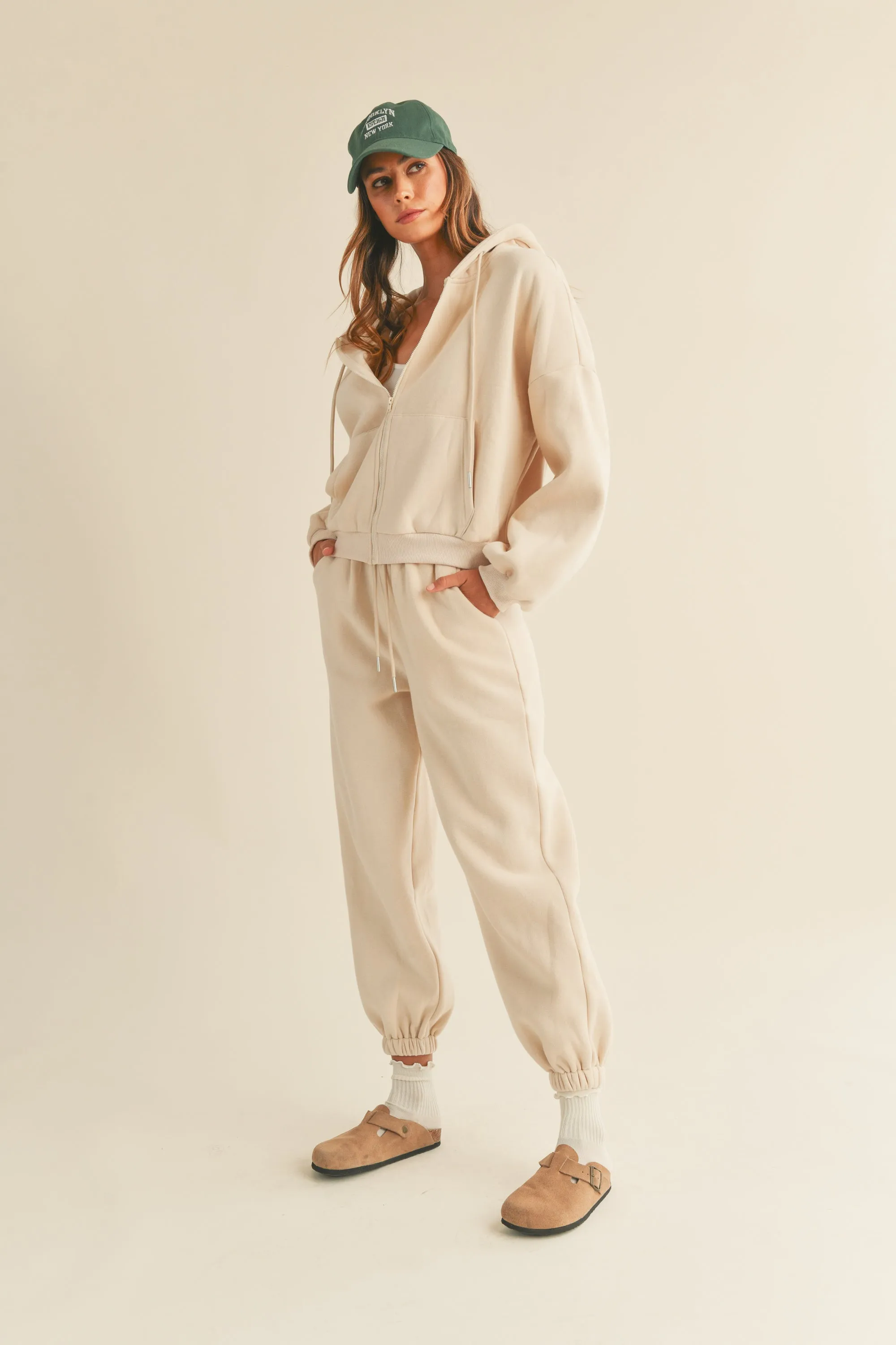 DELILAH HOODED JACKET AND PANTS SET