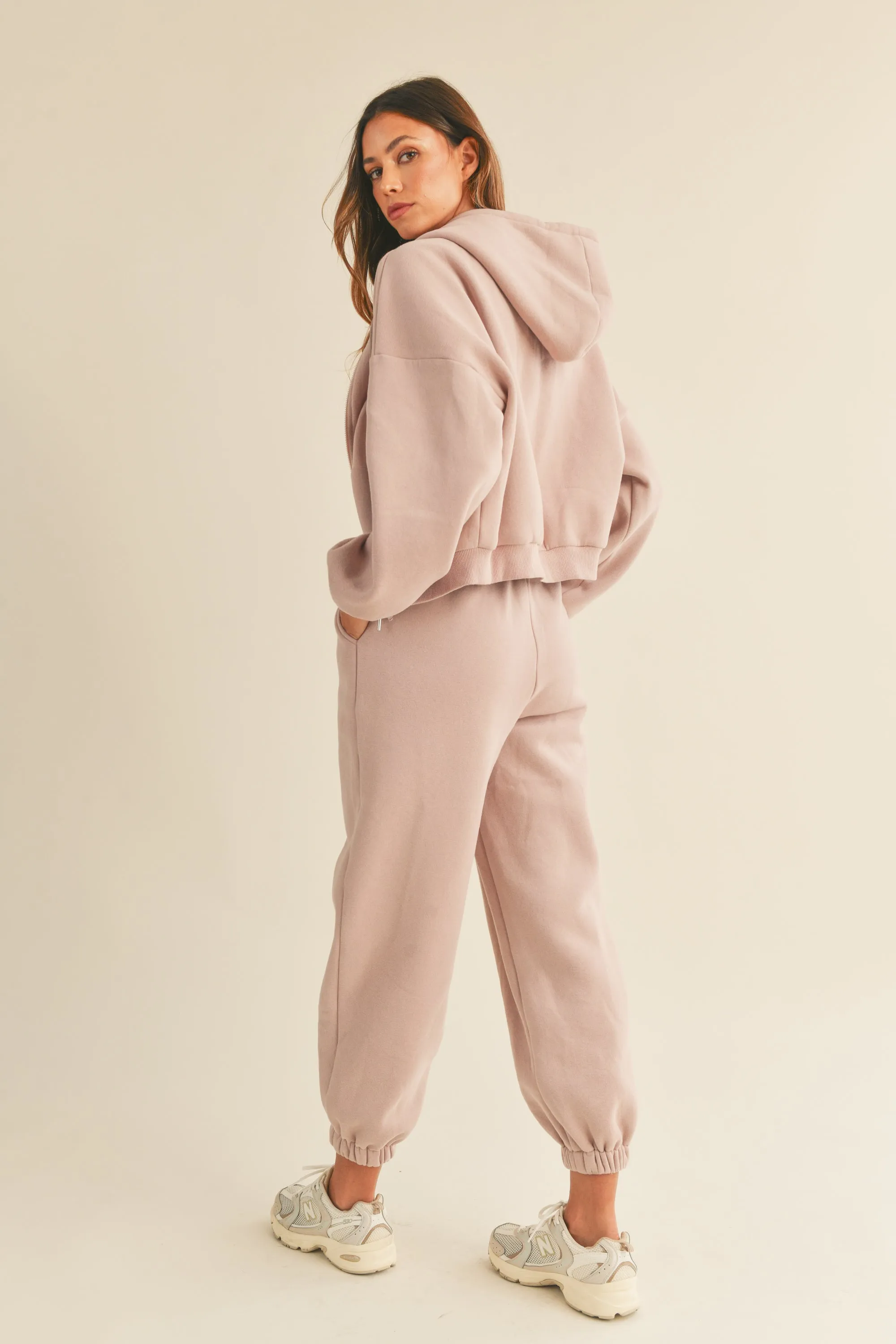 DELILAH HOODED JACKET AND PANTS SET