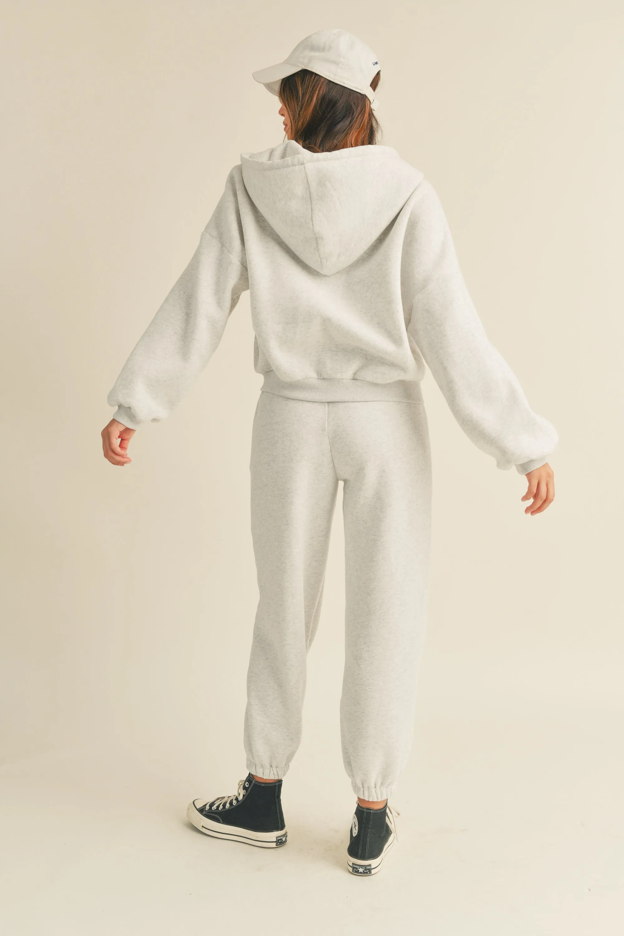DELILAH HOODED JACKET AND PANTS SET