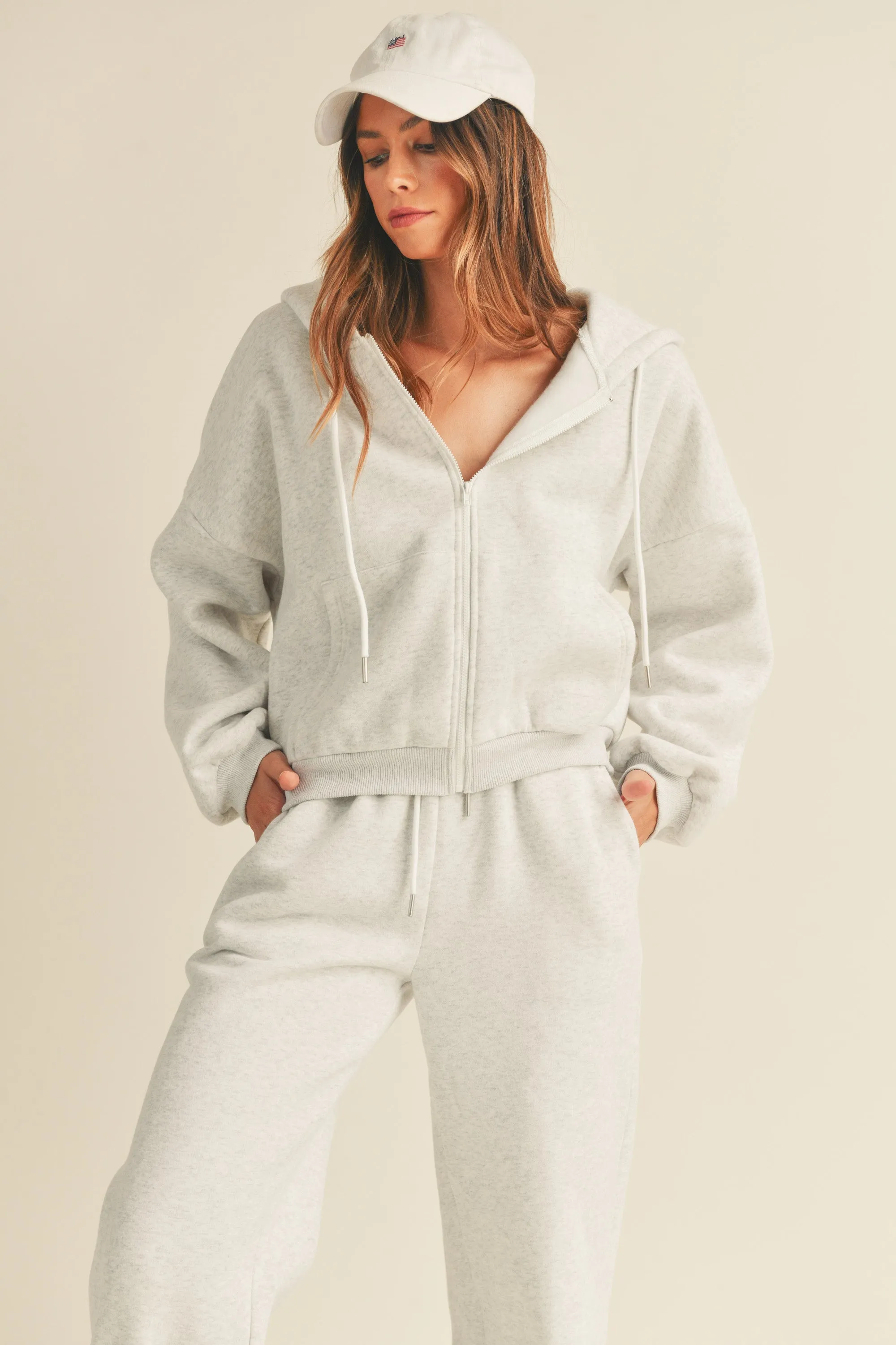 DELILAH HOODED JACKET AND PANTS SET