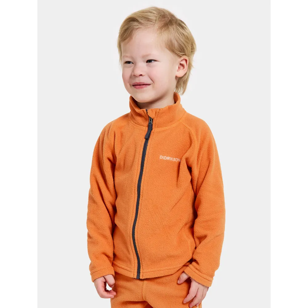 Didriksons Kids Monte Jacket (Orange Jam)