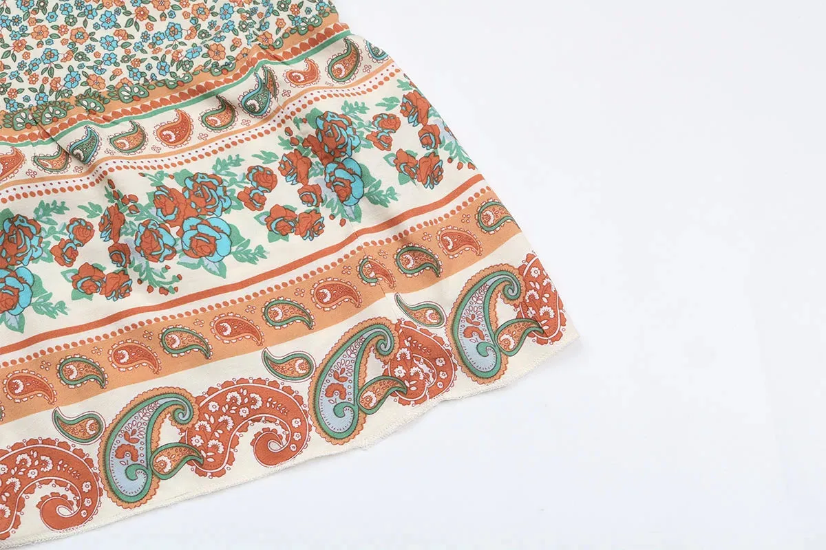 Ditsy Floral Boho Maxi