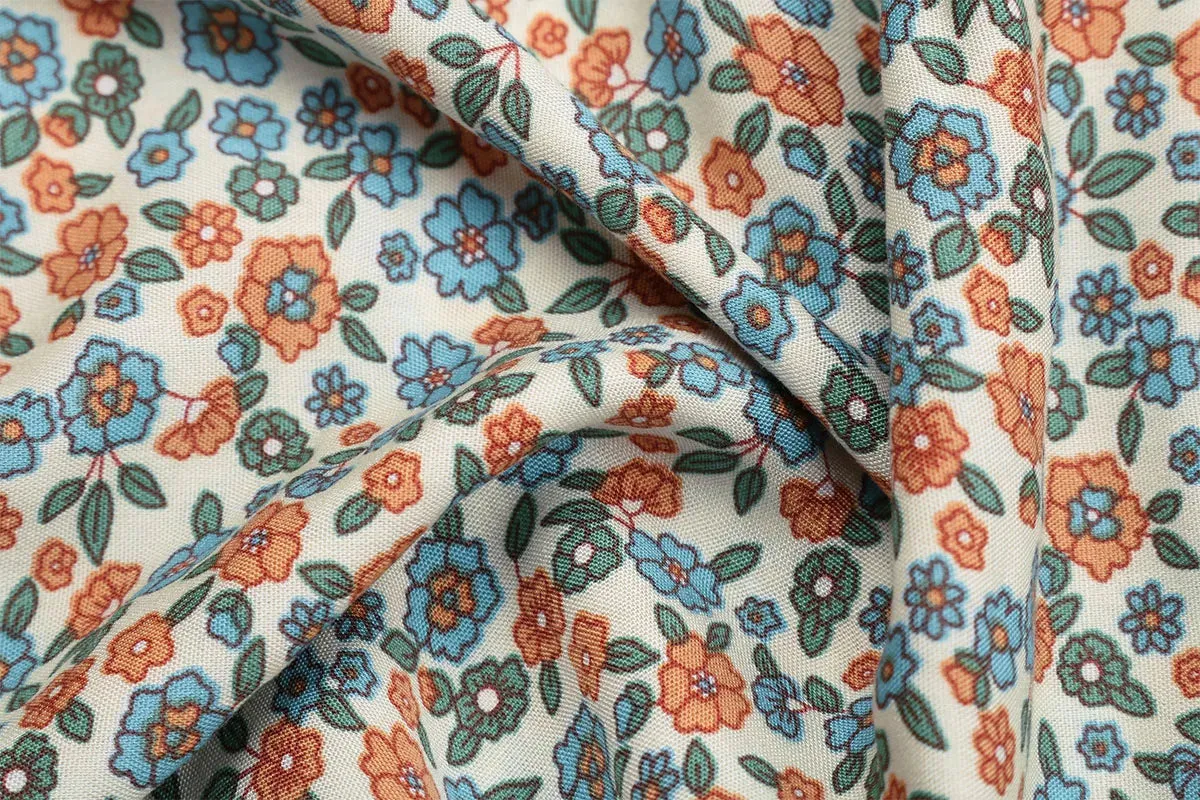Ditsy Floral Boho Maxi