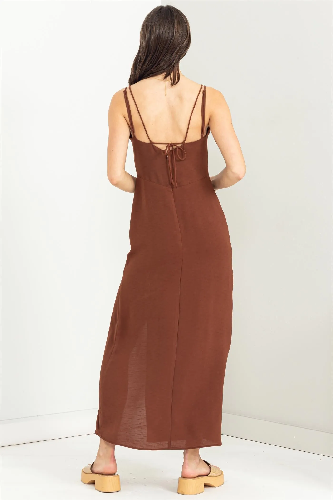 Diva Dose Cutout Sleeveless Maxi Dress