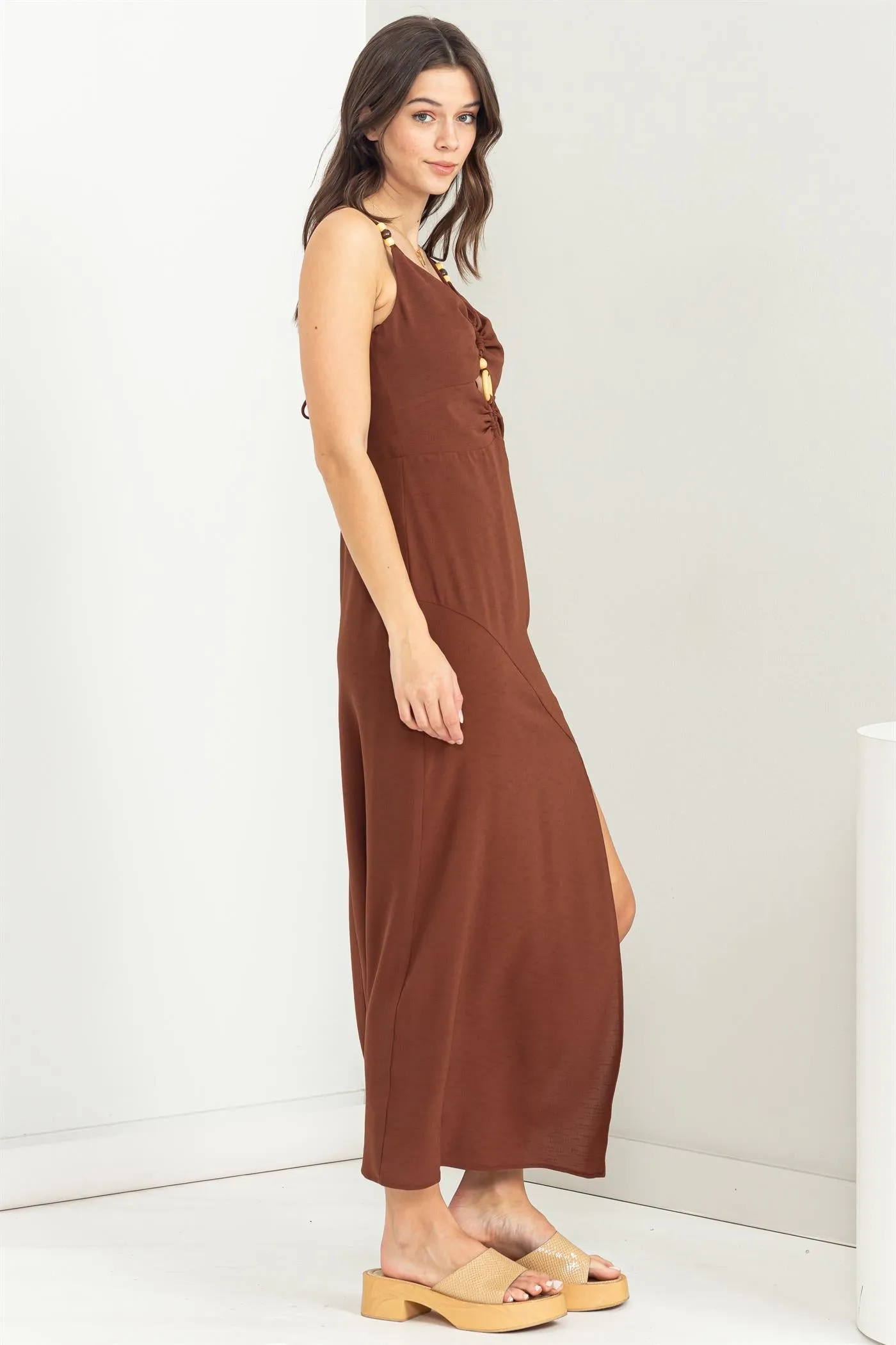 Diva Dose Cutout Sleeveless Maxi Dress