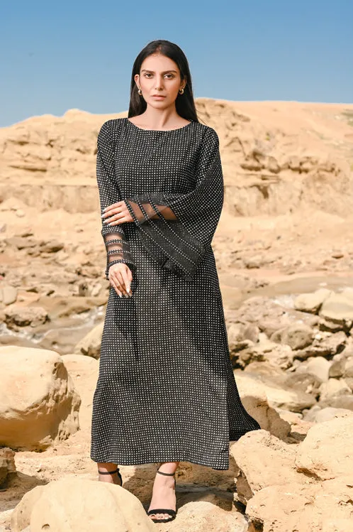 Ellena - Printed Georgette Dress