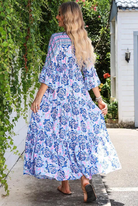 Floral Summer Maxi Dress