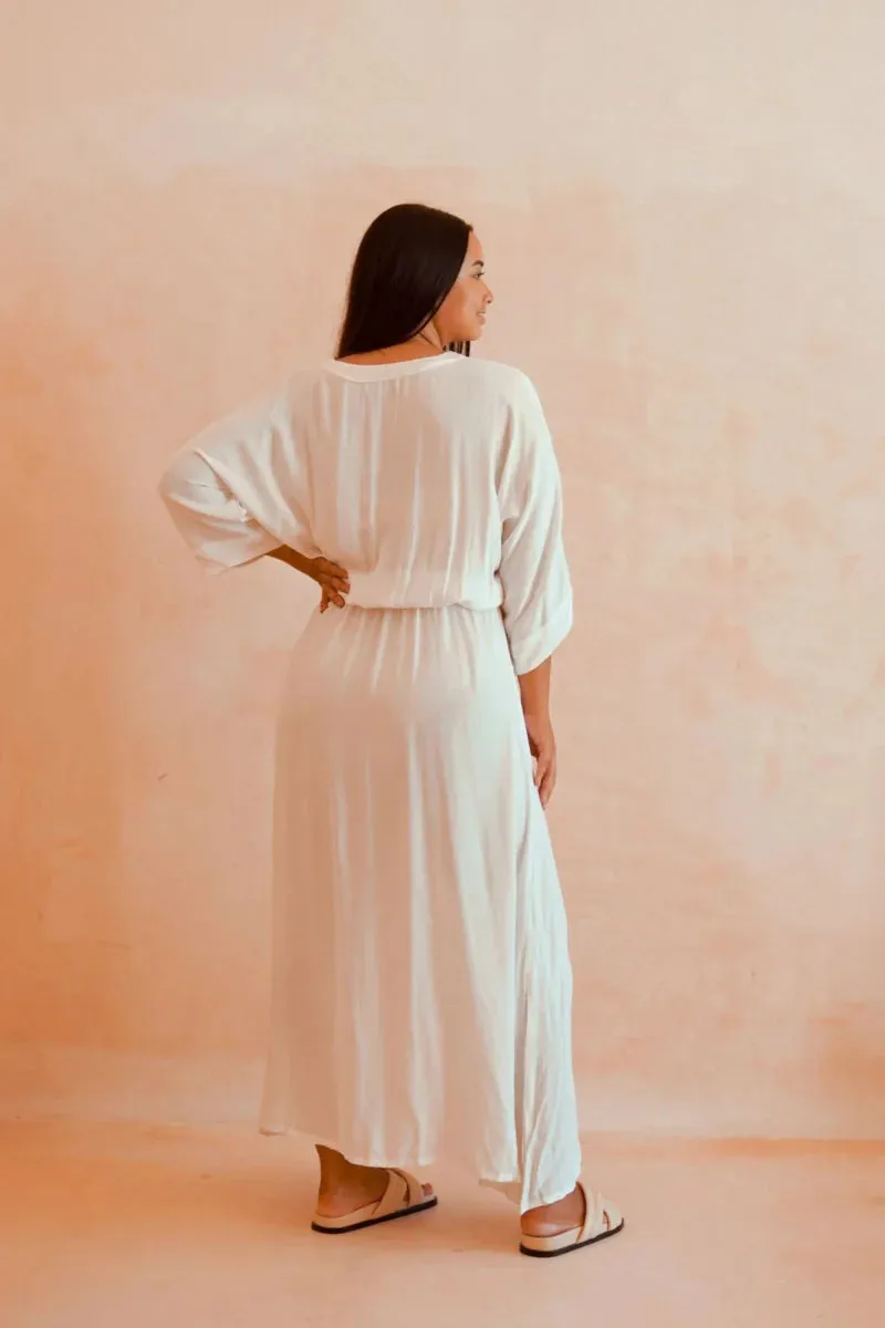 Freya Maxi Dress in White