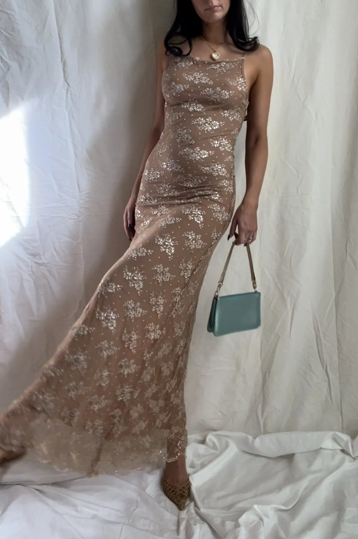 Frosted Lace Dress