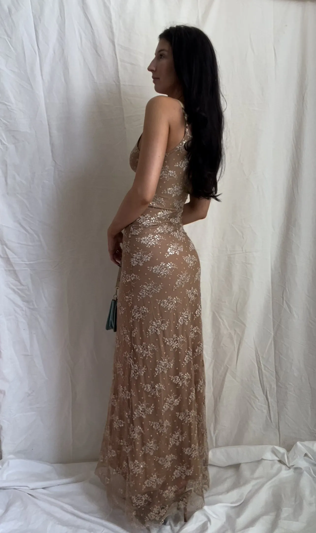 Frosted Lace Dress