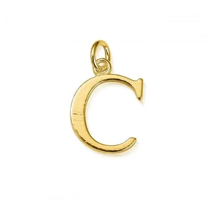 Gold Iconic Initial C Necklace GNCC4041C