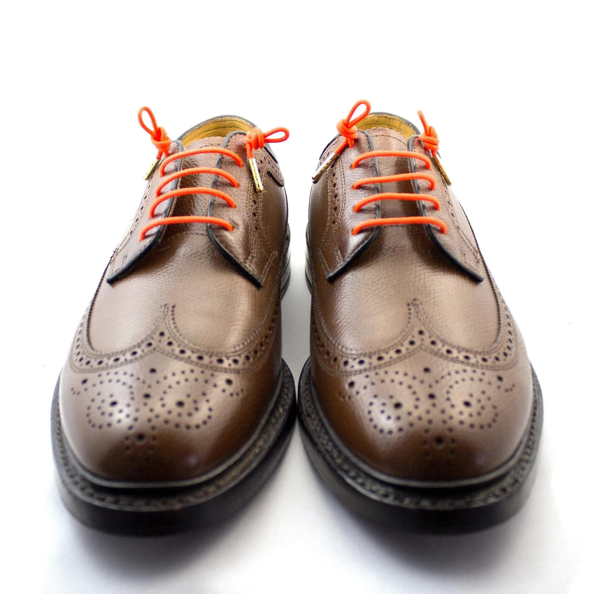 Happiest Orange Dress Shoelace - Neon (Length: 27"/69cm)