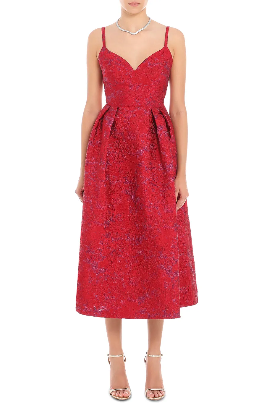 Isabela Jacquard Maxi Dress