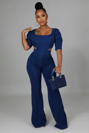 Jazmine Denim Jumpsuit