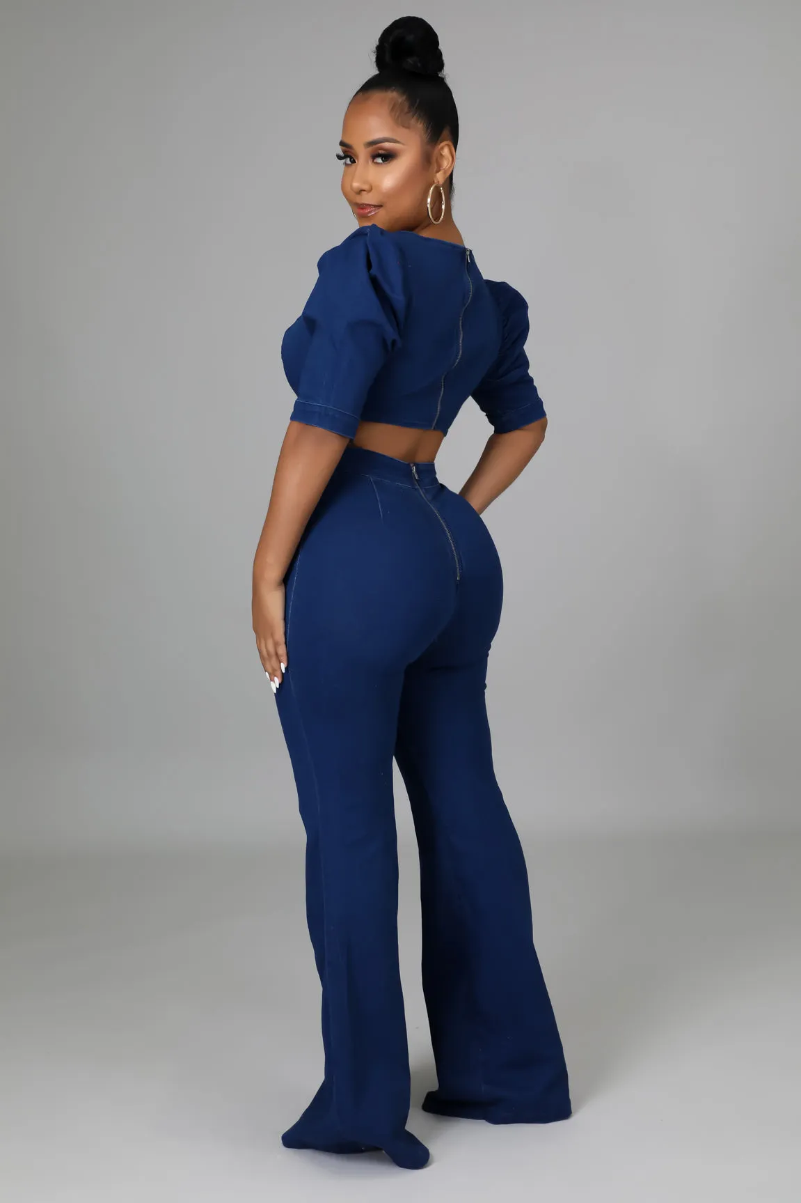 Jazmine Denim Jumpsuit