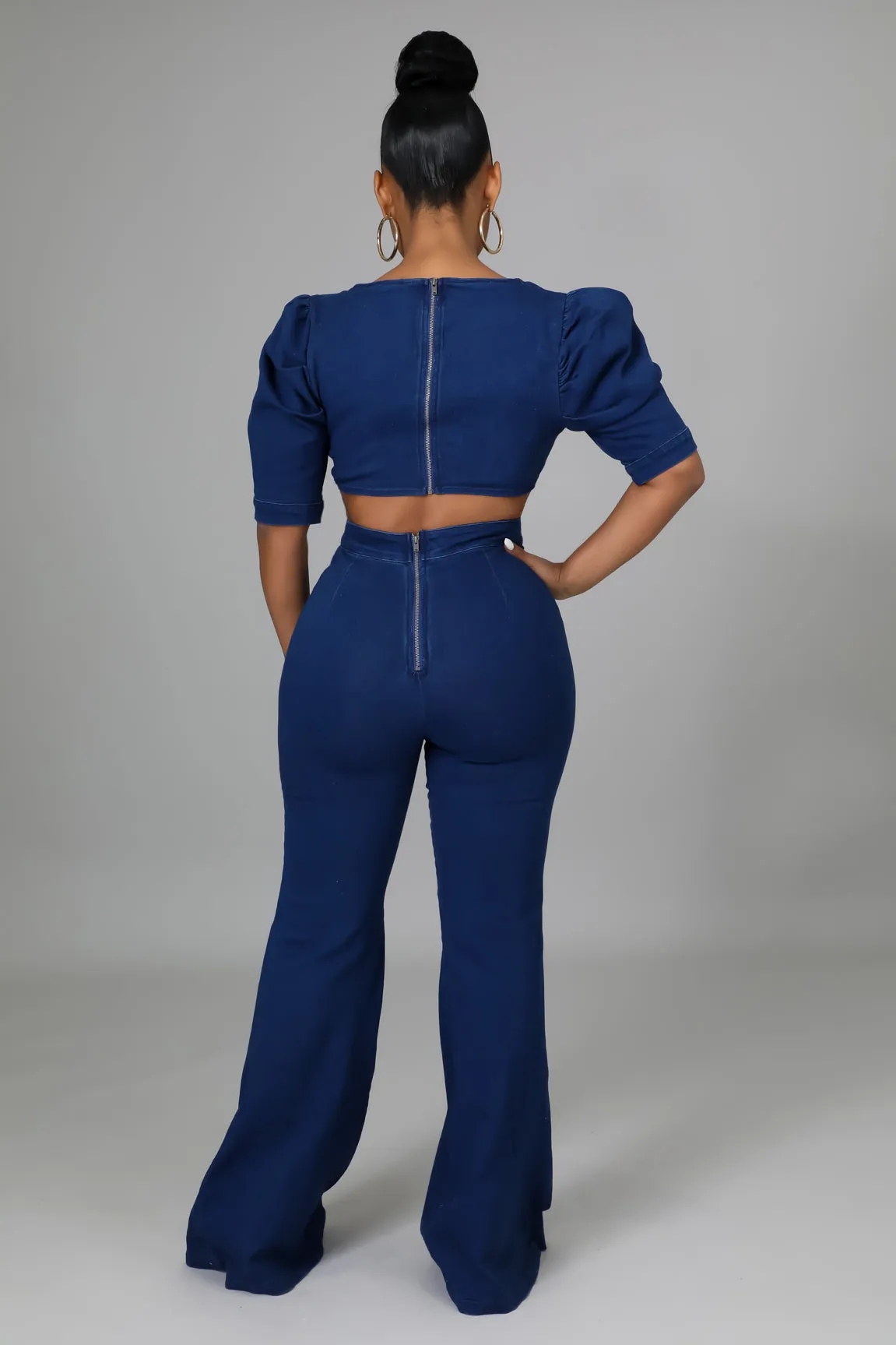 Jazmine Denim Jumpsuit