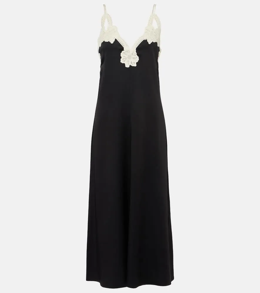 Jil Sander Floral slip dress