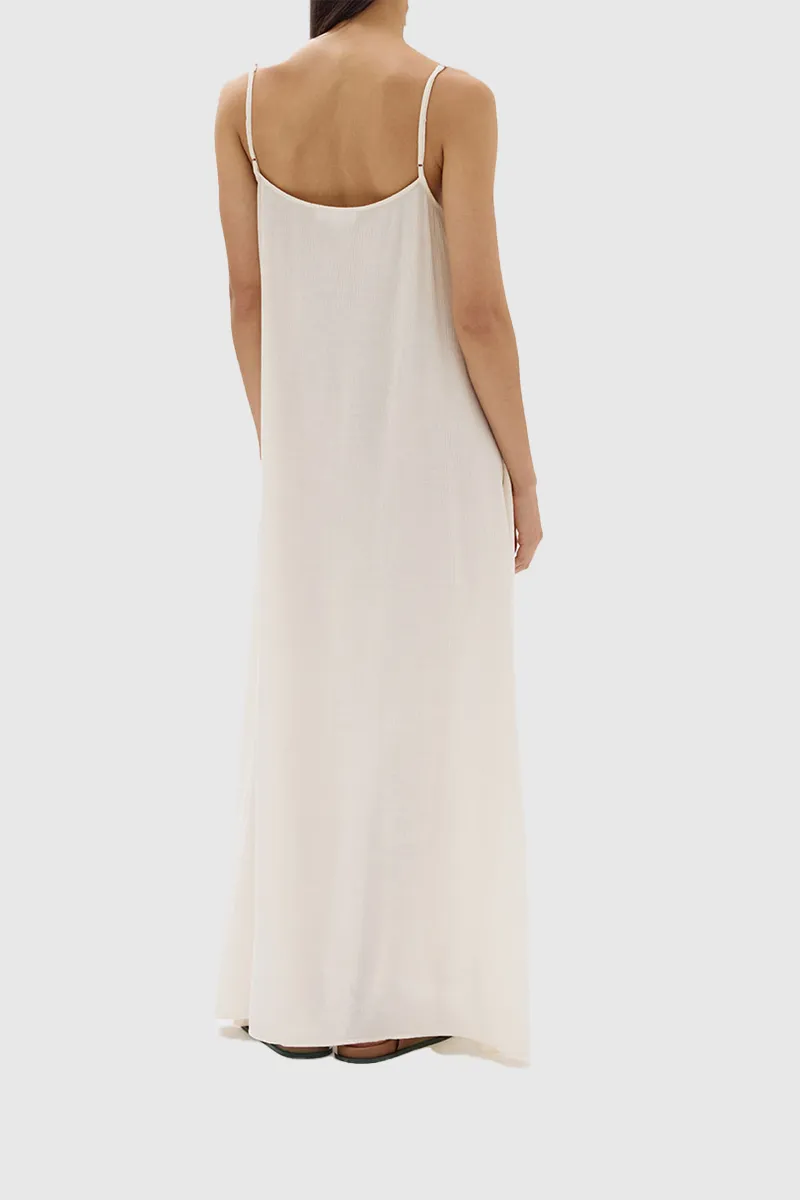 Lani Crinkle Maxi Dress - Stone