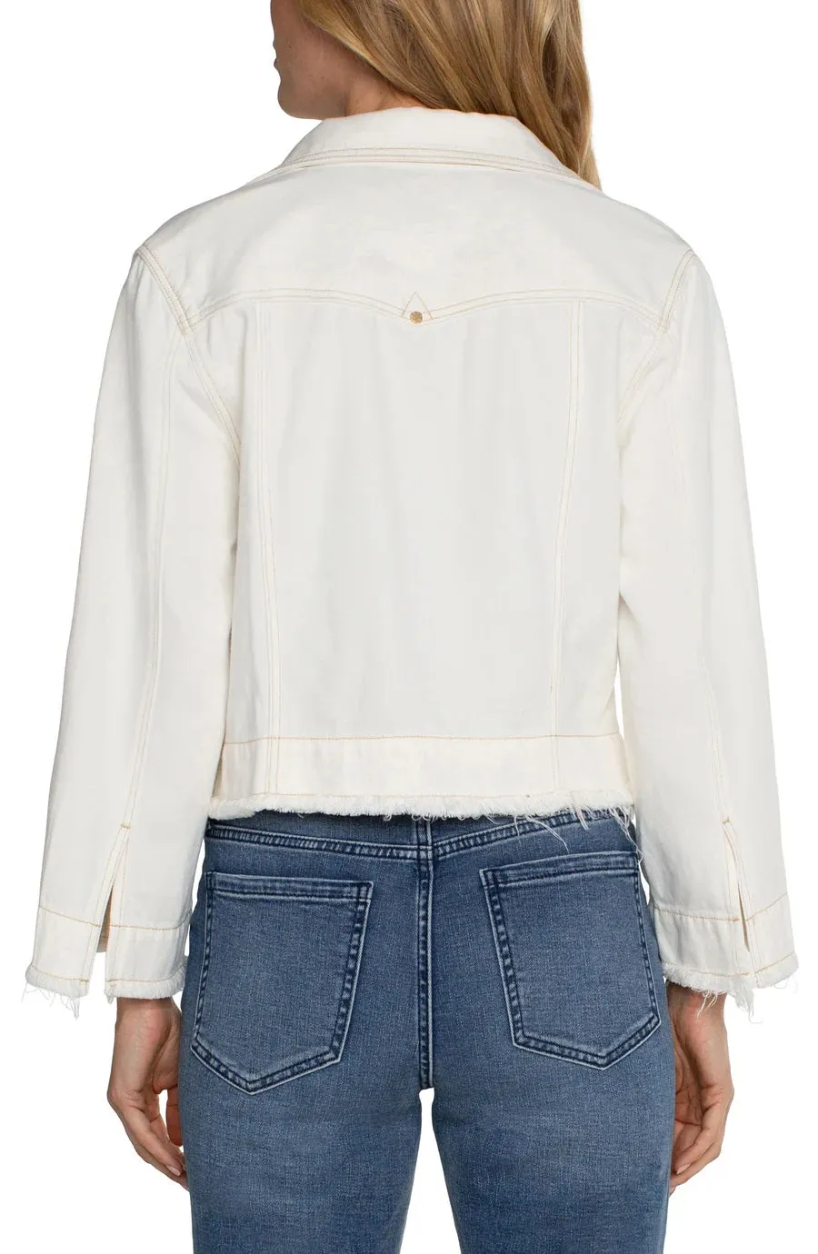 Liverpool - Boxy Jacket in Ecru