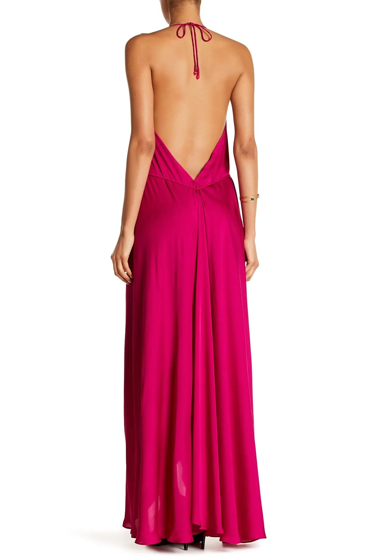 Long Asymmetrical Maxi Dress