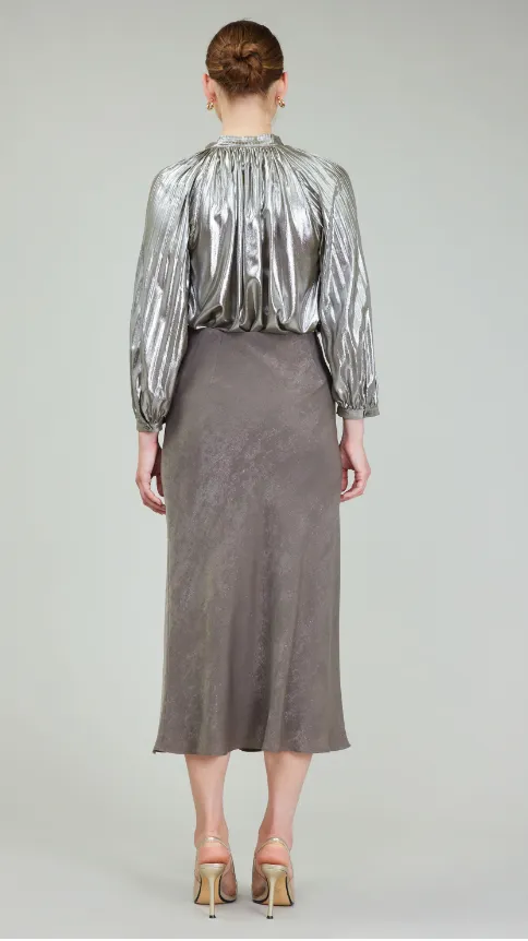LONG BIAS SKIRT