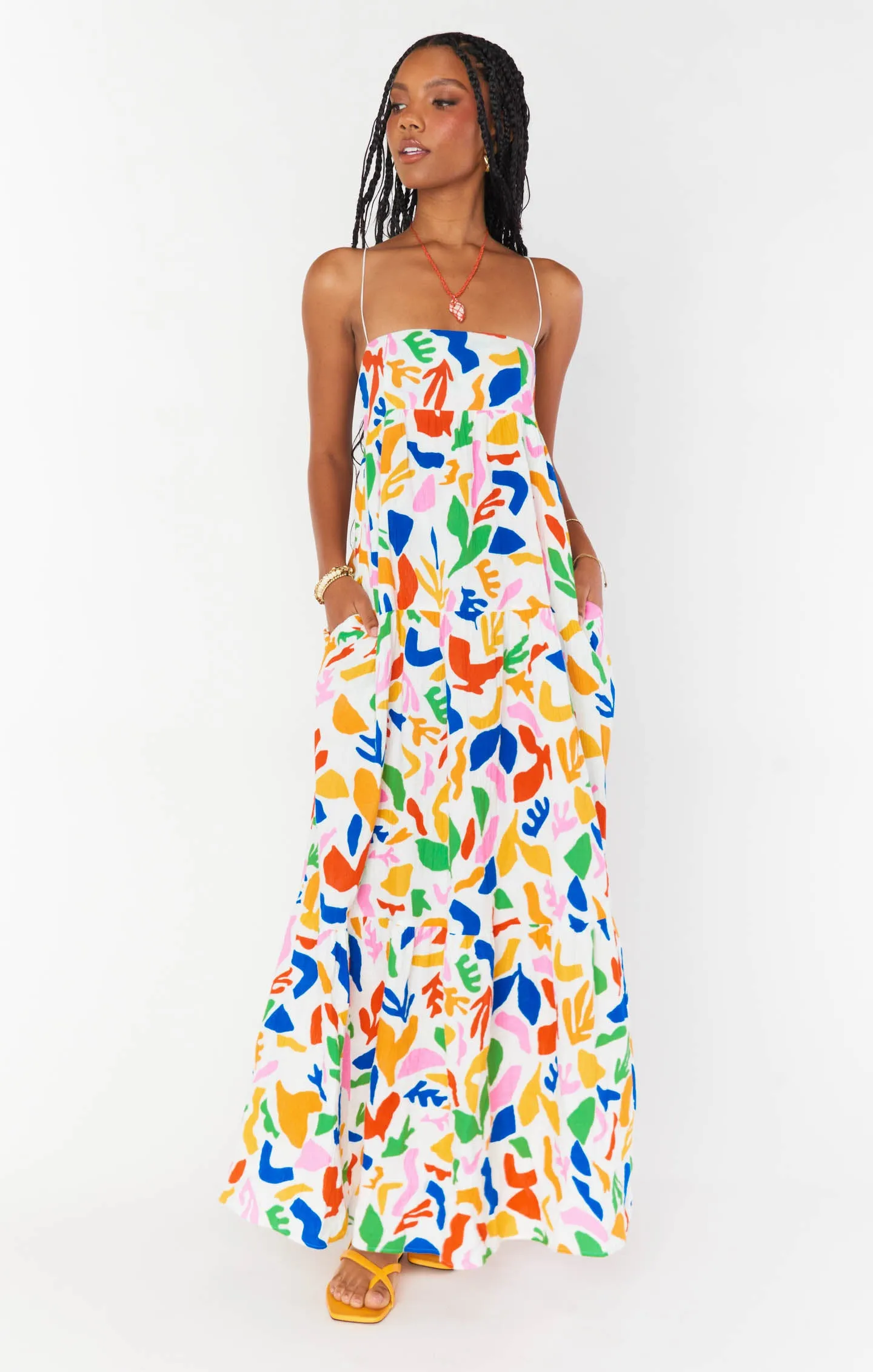 Long Weekend Maxi Dress ~ Primary Paradise