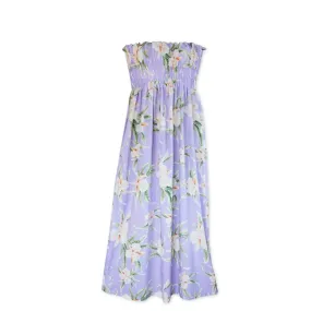 Mele Purple Maxi Hawaiian Dress