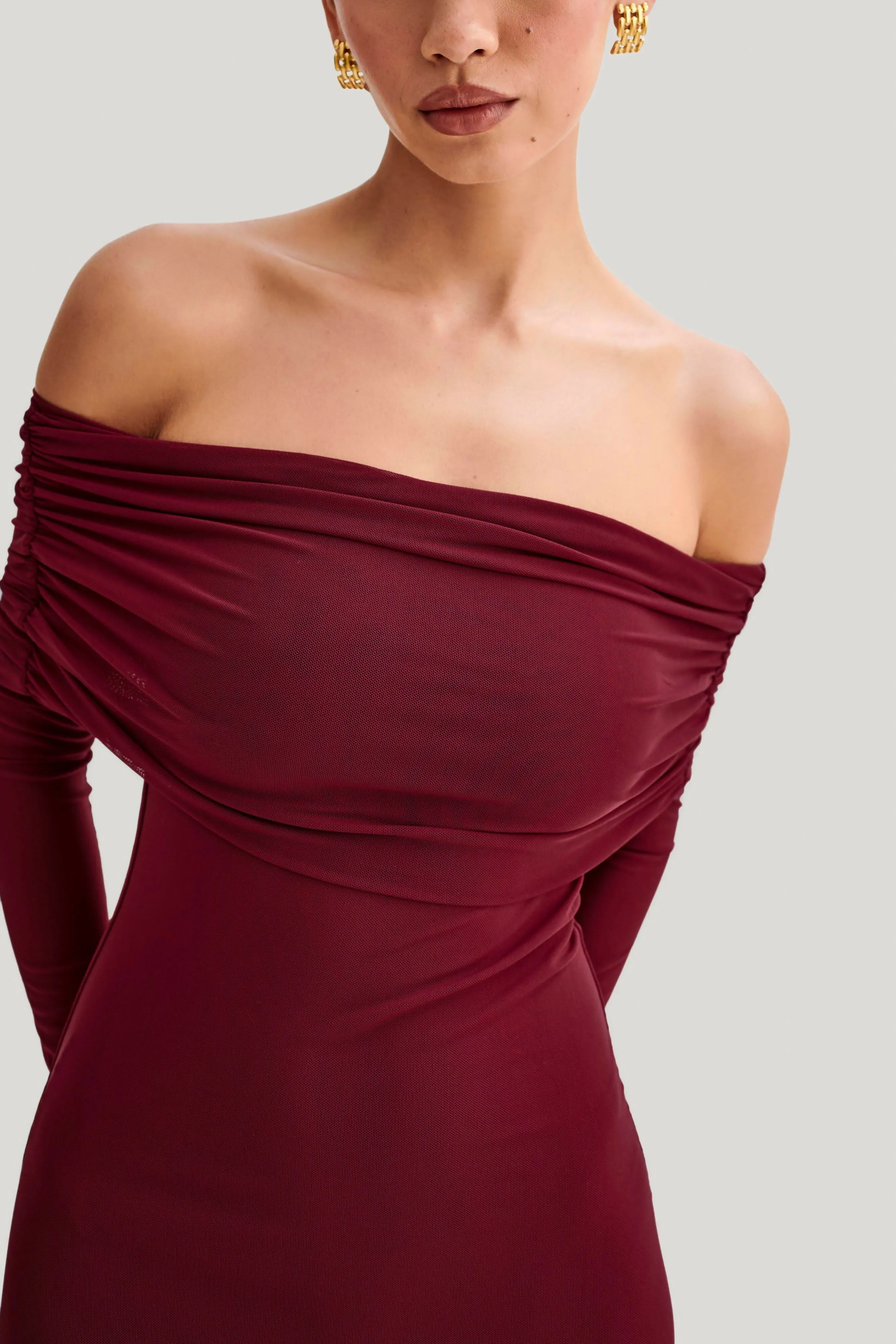 Meshki Josie Dress Wine