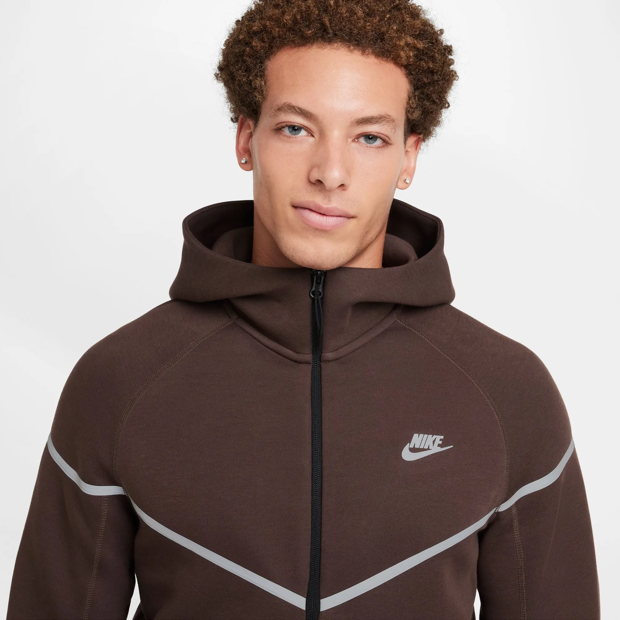Nike - Tech Windrunner Full-Zip Jacket ~ Brown