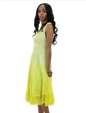 Ombre dyed sundress