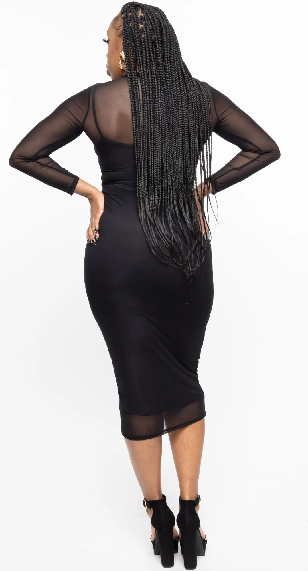 Plain Jane Mesh Dress